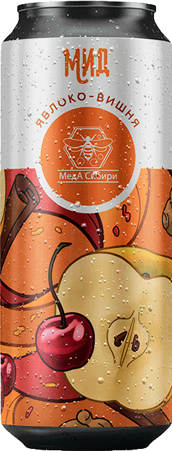 Apple & Cherry Punch can — Meda Sibiri