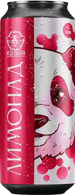 Pomegranate & Raspberry can — Meda Sibiri