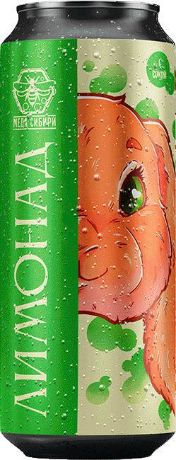 Kiwi & Peach can — Meda Sibiri