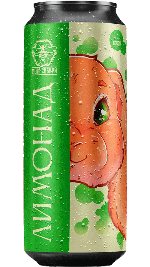 Kiwi & Peach can — Meda Sibiri