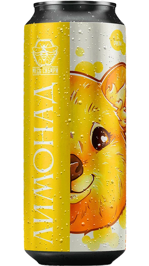 Lemon & Ginger can — Meda Sibiri