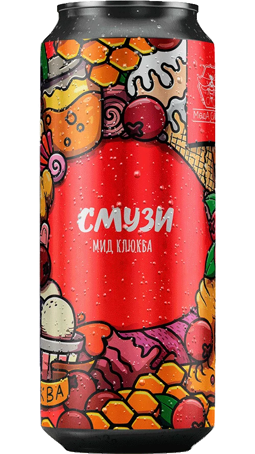 Cranberry Ice Cream Sour can — Meda Sibiri