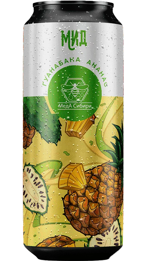 Pineapple & Guanabana can — Meda Sibiri